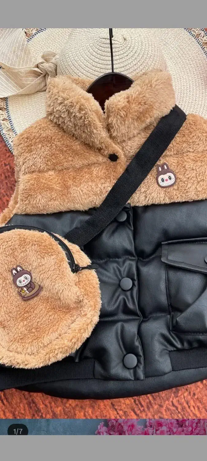 پافر کیف دار قشنگ لبوبو|کفش و لباس بچه|ارومیه, |دیوار