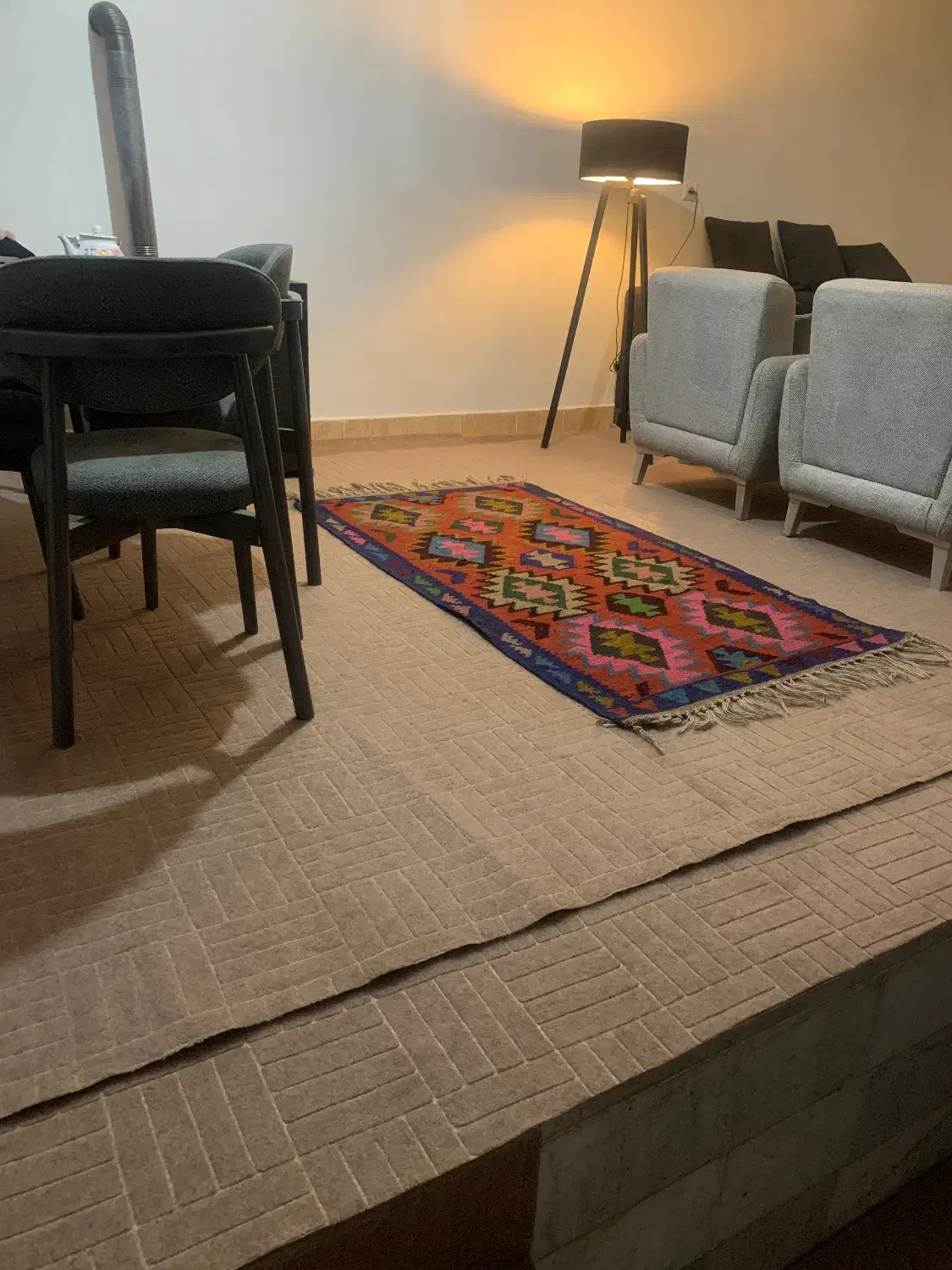 فروش گلیم پشمی دست باف|گلیم، جاجیم، گبه|مشهد, چهارچشمه|دیوار