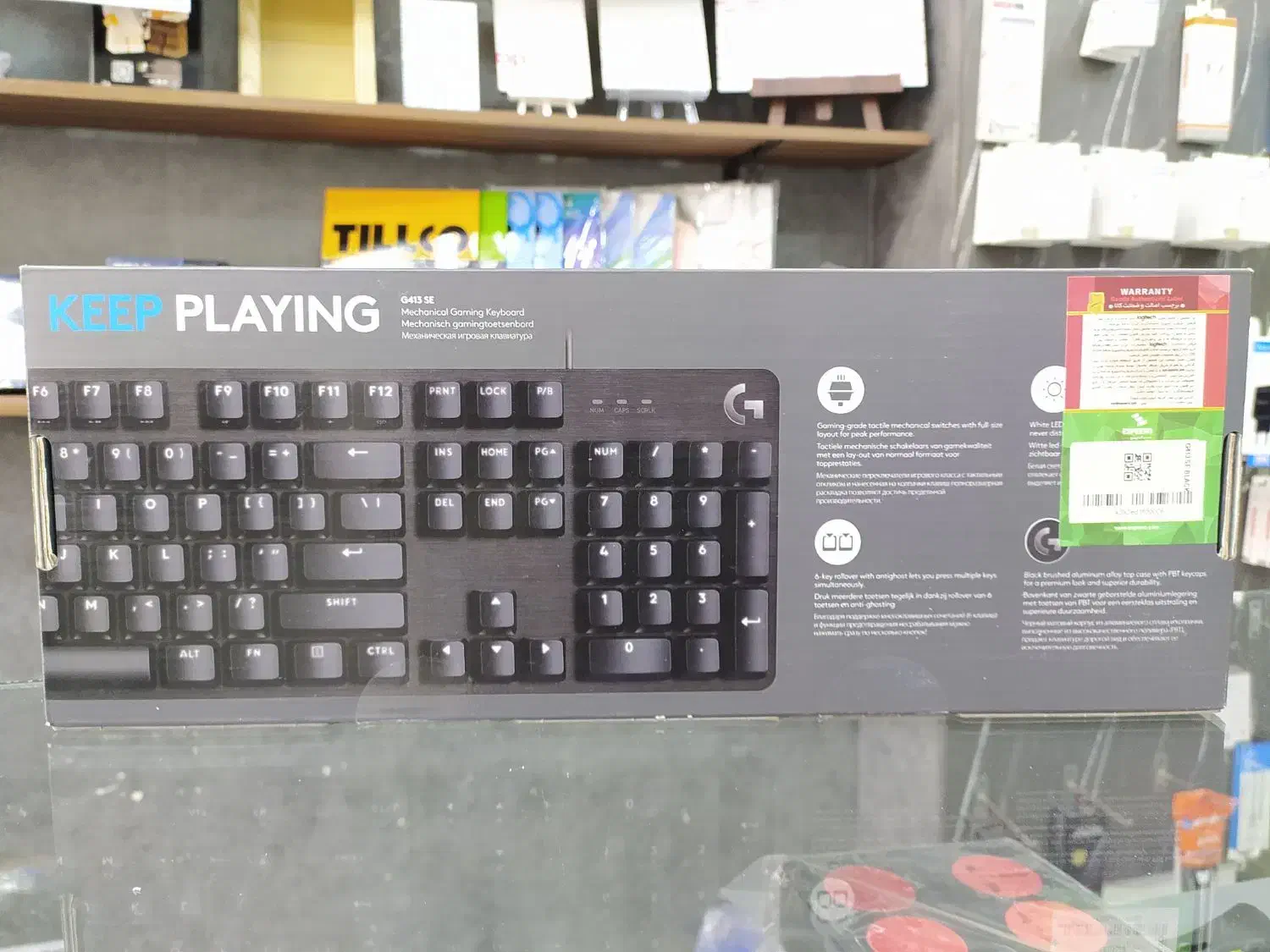 کیبورد مکانیکال لاجیتک G413 SE|قطعات و لوازم جانبی رایانه|اهواز, فاز ۱ پادادشهر|دیوار