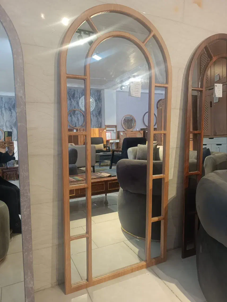 آینه قدی وکیوم پنجره ای زرکالا|آینه|یاسوج, |دیوار