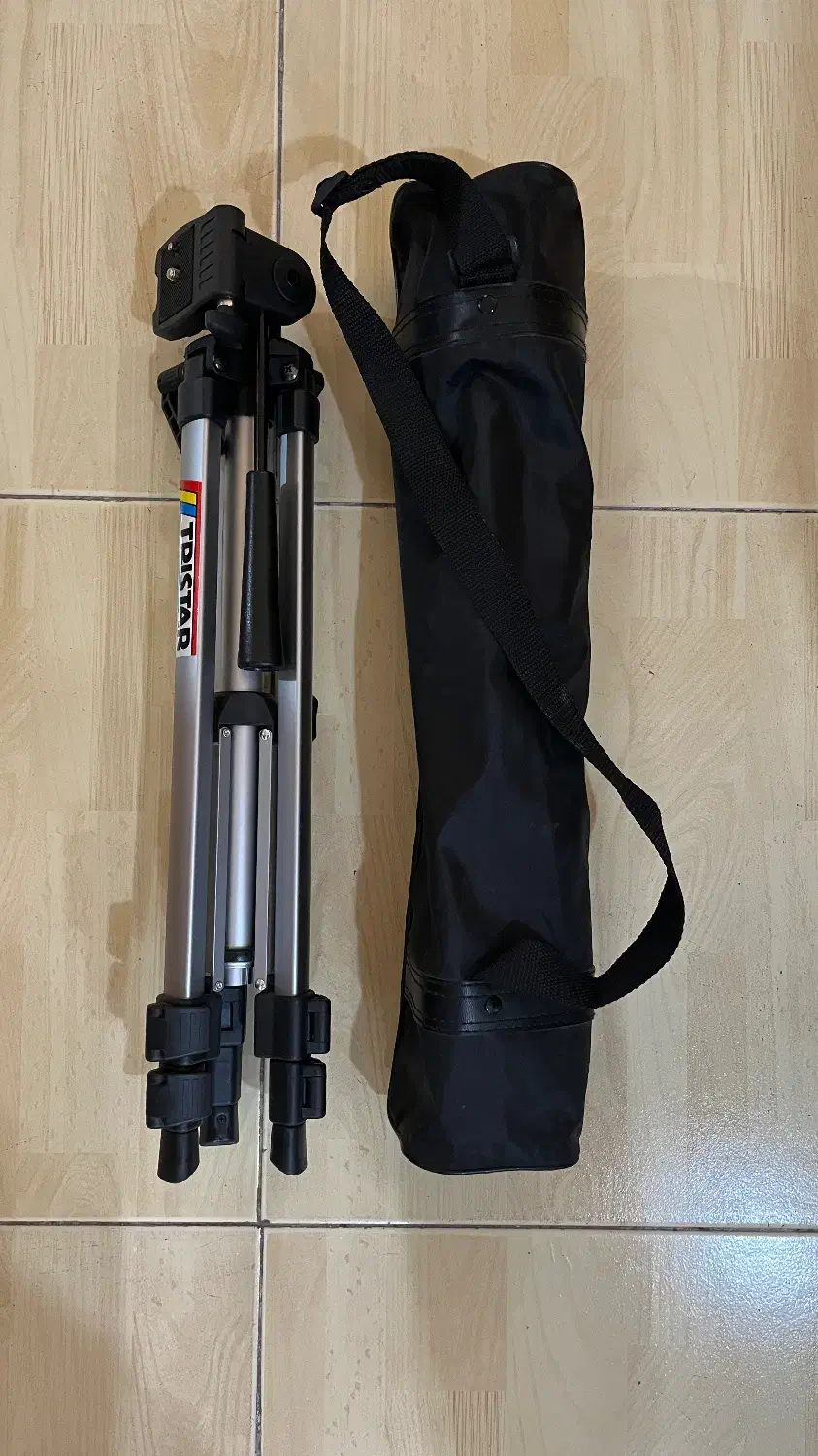 سه پایه دوربین عکاسی حرفه ای TRISTAR همراه با کیف|دوربین عکاسی و فیلمبرداری|اهواز, کیانپارس |دیوار