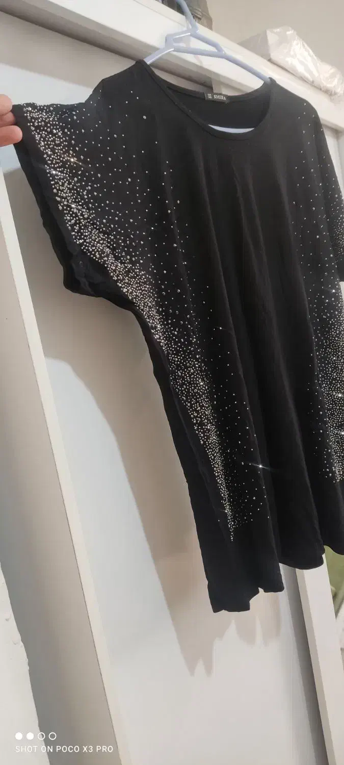 تیشرت ویسکوز مشکی|لباس|مهاباد (آذربایجان غربی), |دیوار