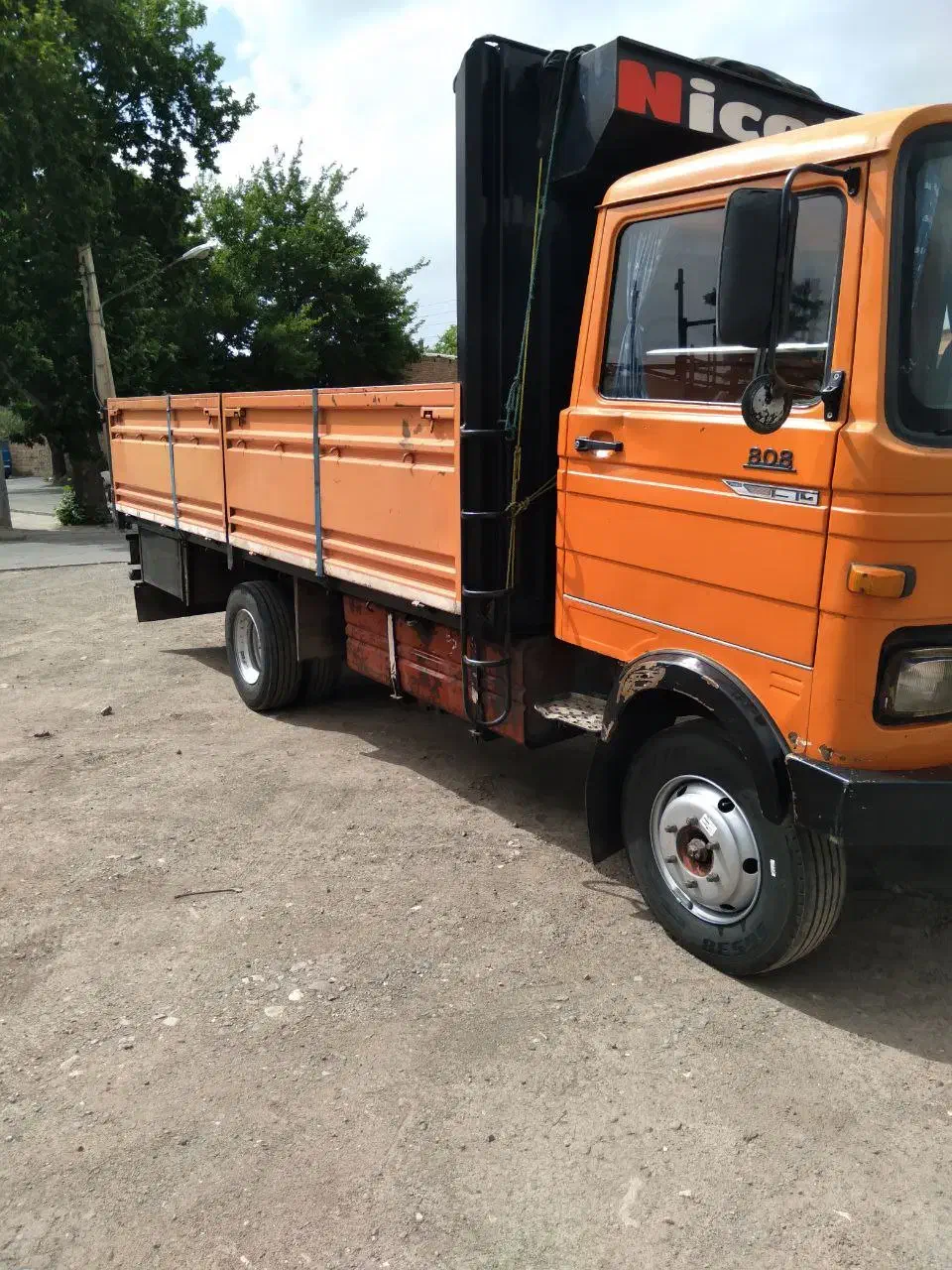 خاور۸۰۸ بغل بازشو ۶۴|خودرو سنگین|خوی, |دیوار