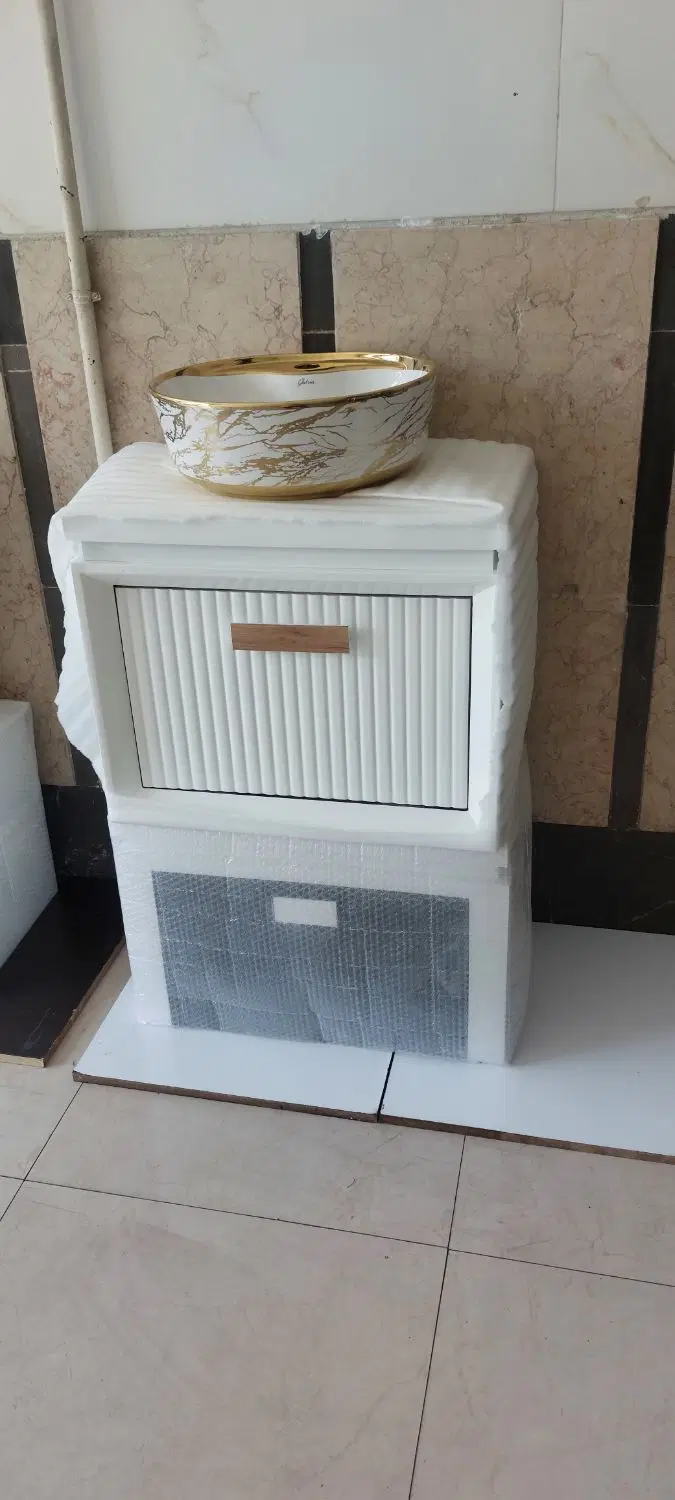 روشویی کابینتی PVC آینه باکس فول ست پی وی سی|لوازم سرویس بهداشتی|تهران, ائمه اطهار|دیوار