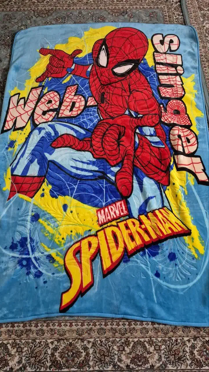 پتو یک نفره طرح SPIDERMAN|رختخواب، بالش، پتو|تهران, تهرانپارس شرقی|دیوار