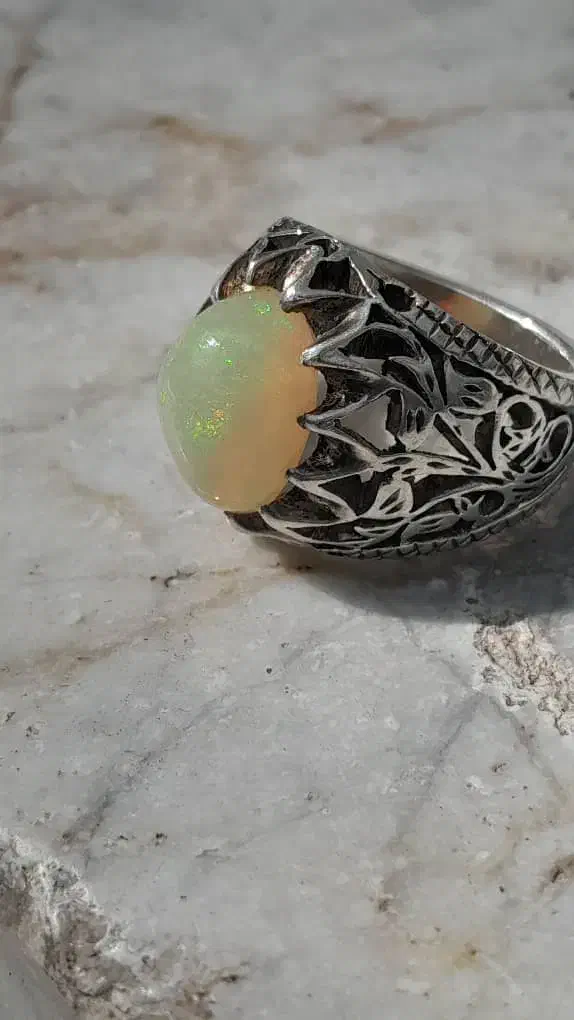 انگشتر اوپال|جواهرات|خمینی‌شهر, |دیوار