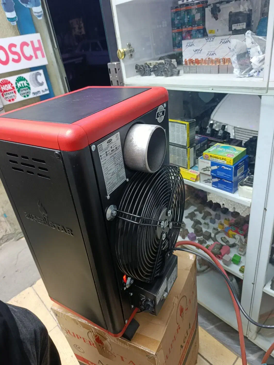 بخاری اذر تهویه فن دودور|بخاری، هیتر، شومینه|سنندج, |دیوار