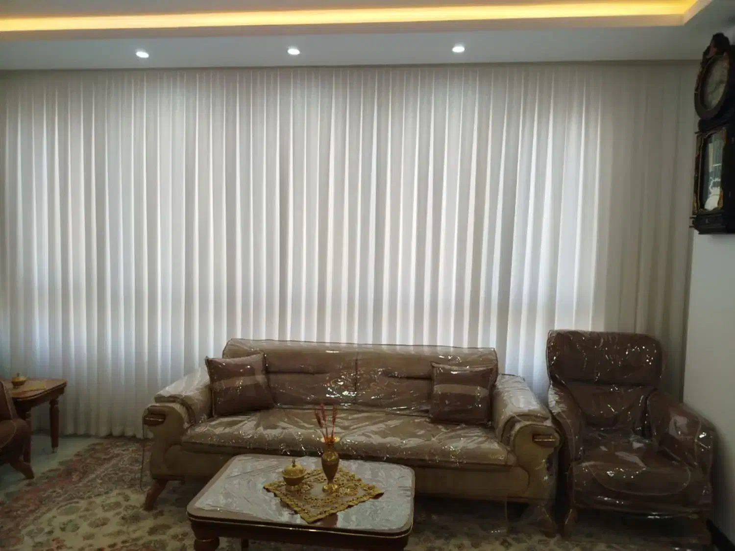 پرده پذیرایی|پرده، رانر، رومیزی|مشهد, امیریه|دیوار