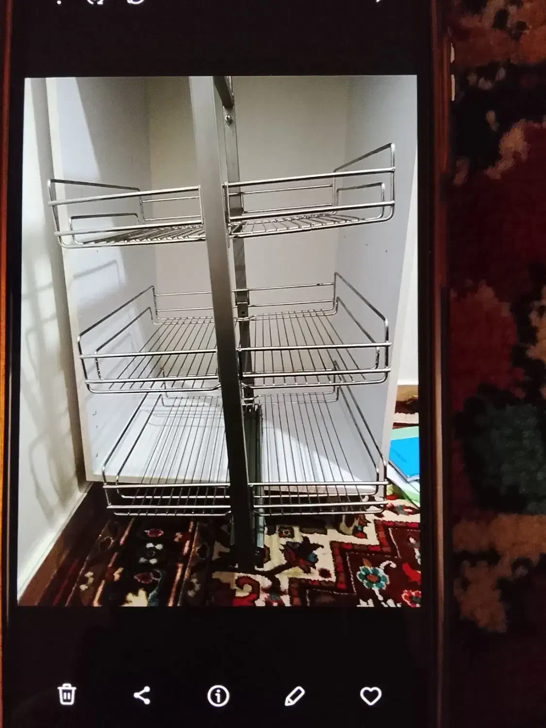 سوپر مارکت تنظیم دهنده حبوبات|کتابخانه، شلف، قفسه‌های دیواری|تبریز, |دیوار