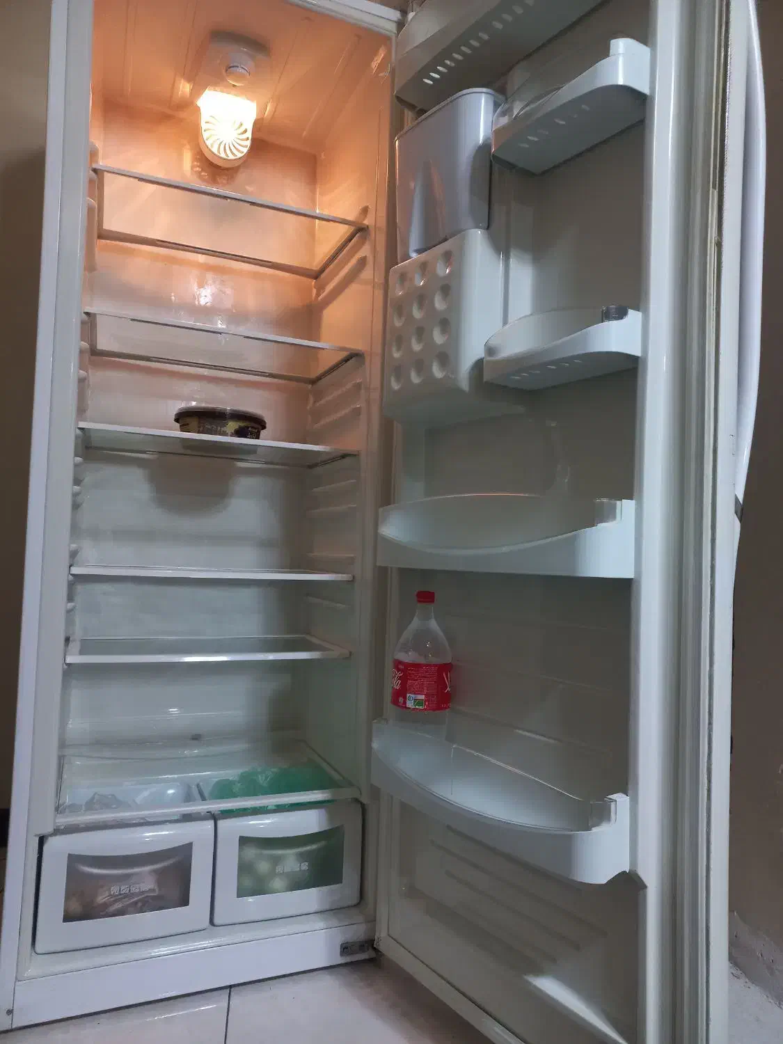 یخچال تک درب درحد نو.الکترو استیل|یخچال و فریزر|تهران, خاک سفید|دیوار