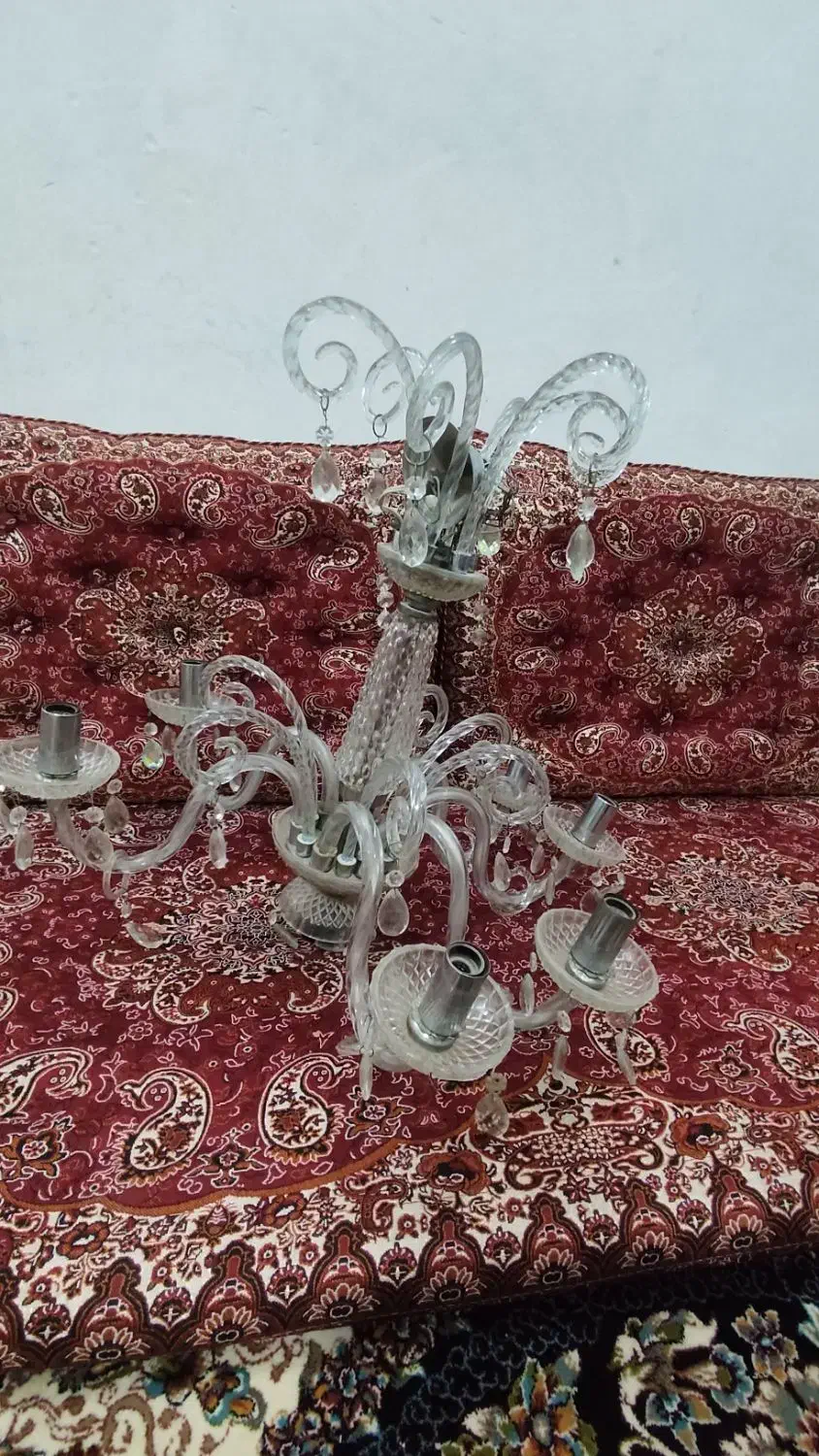 یک جفت لوستر|لوستر و چراغ آویز|سبزوار, امیر کبیر|دیوار