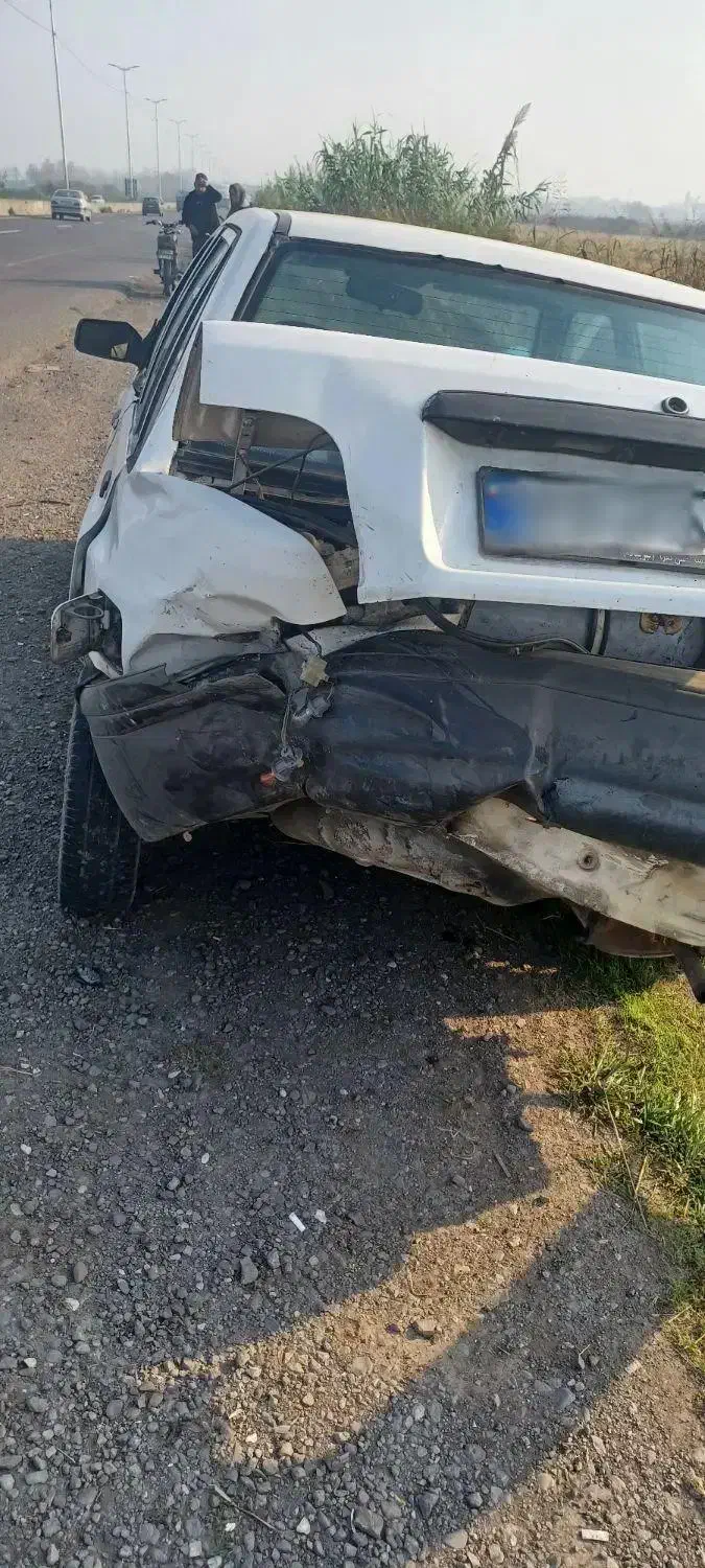 پراید صبا تصادفی|خودرو سواری و وانت|رودسر, |دیوار