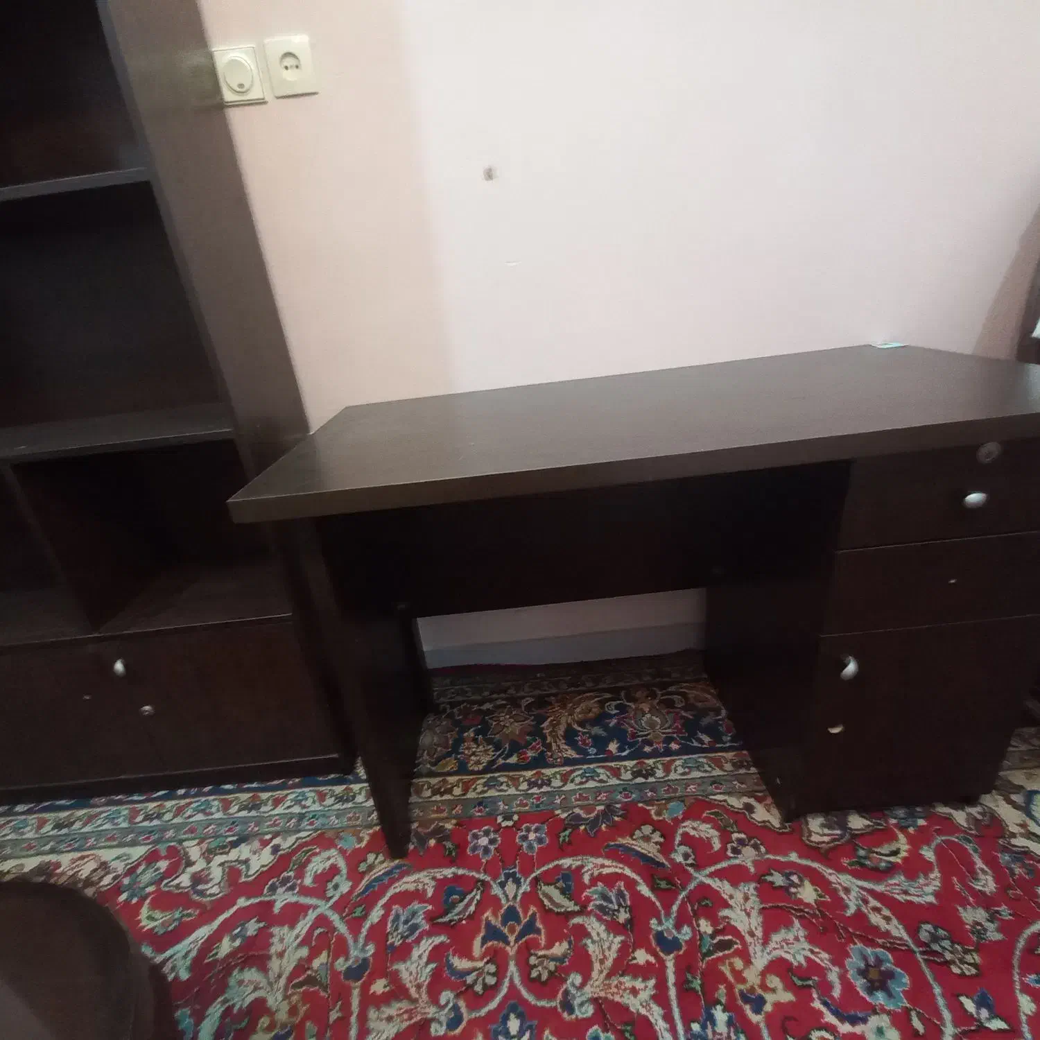 فروش قفسه کتاب ومیز تحریر|کتابخانه، شلف، قفسه‌های دیواری|اهواز, کیانپارس |دیوار