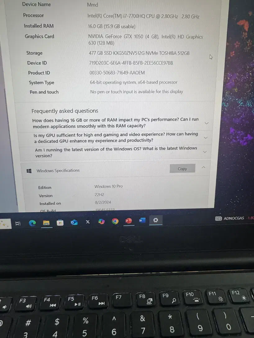 لپ تاپ dell|رایانه همراه|تهران, امین حضور|دیوار