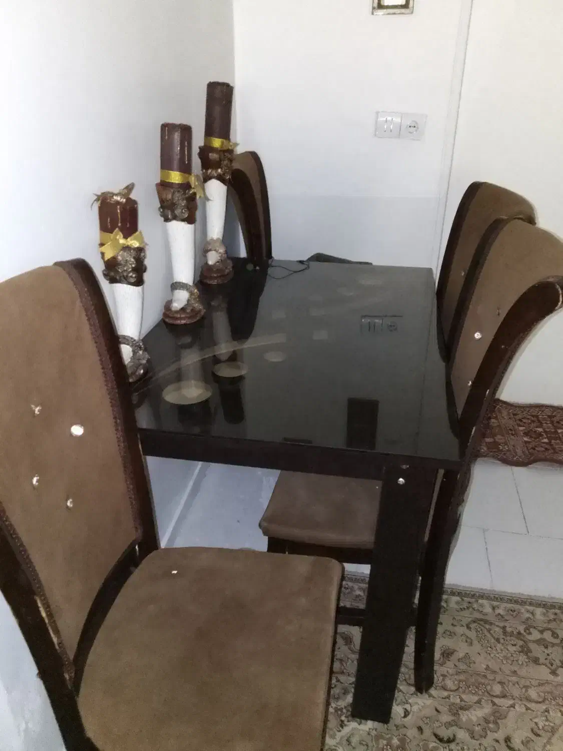 میز ناهار خوری فروشی|میز و صندلی غذاخوری|بومهن, |دیوار