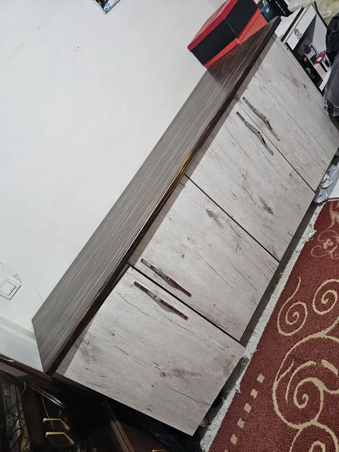 کابینت چوبی mdf سالم ۱۸۳*۶۰*۸۹|جاکفشی، کمد، دراور|تهران, قاسم‌آباد|دیوار