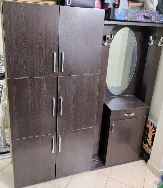 فروش فوری کمد و جاکفشی|جاکفشی، کمد، دراور|ری, دیلمان|دیوار