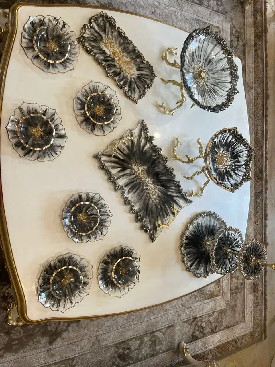 سرویس چینی عروس|ظروف سرو و پذیرایی|کرمانشاه, |دیوار