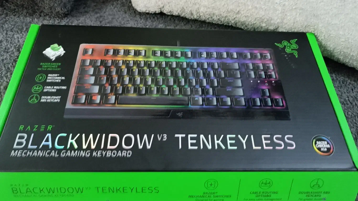کیبورد ریزر black widow tenkeyless v3|قطعات و لوازم جانبی رایانه|تهران, آهنگ|دیوار