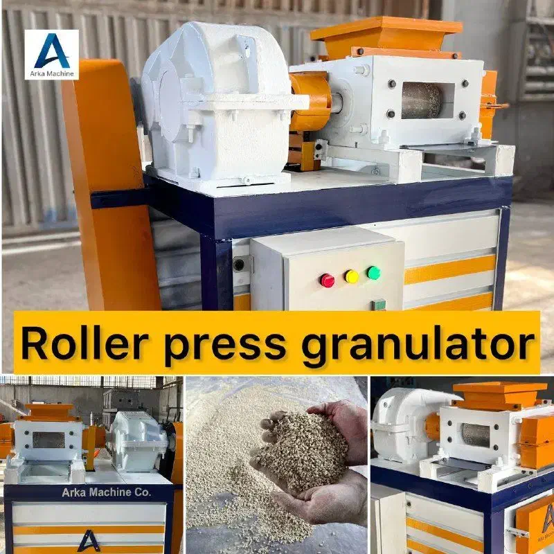 گرانول ساز دو غلتکی کود آلی و شیمیایی|ماشینآلات صنعتی|وحیدیه, |دیوار