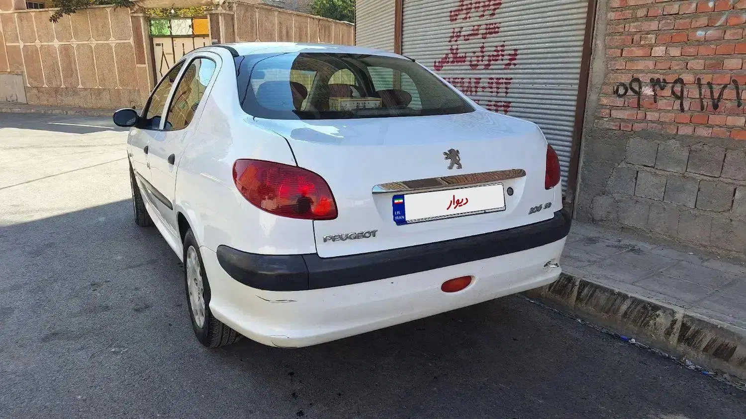 206 sd مدل ۹۲|خودرو سواری و وانت|میاندوآب, |دیوار
