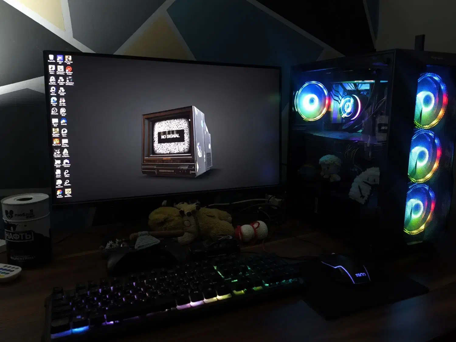 کیس گیمینگ i5 12400f rx6800xt B760ma-wifi|رایانه رومیزی|تهران, بهار|دیوار