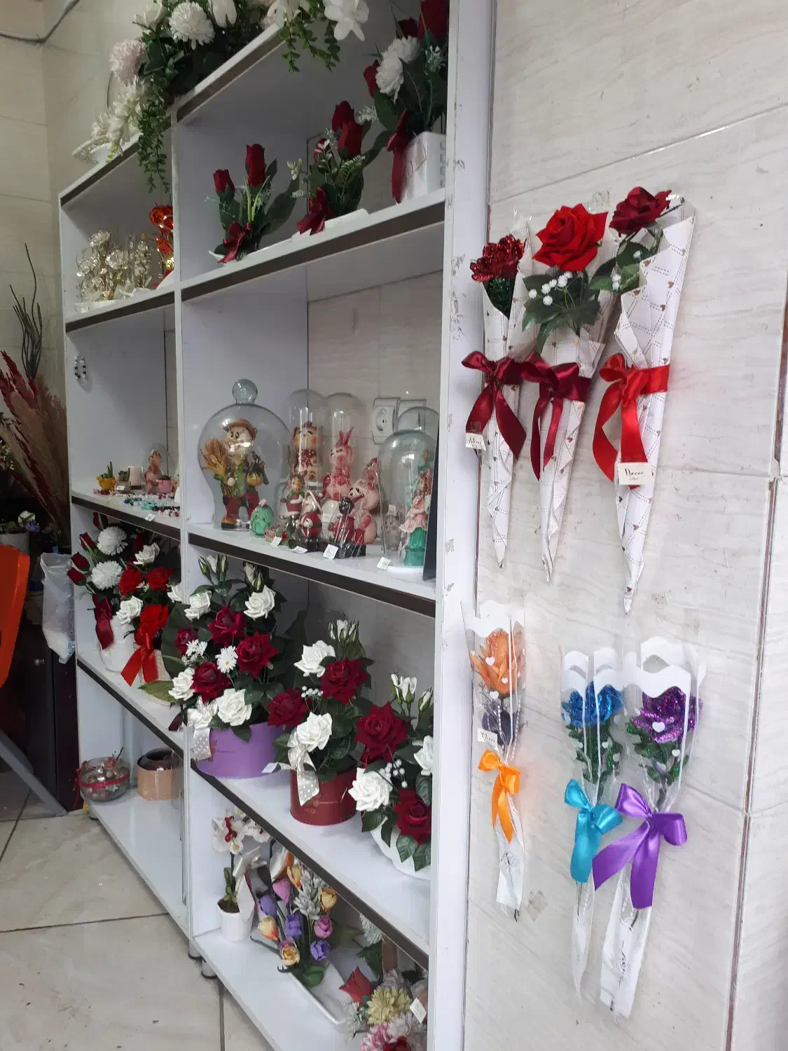 گلهای مصنوعی|صنایع دستی و سایر لوازم تزئینی|لاهیجان, پردسر|دیوار