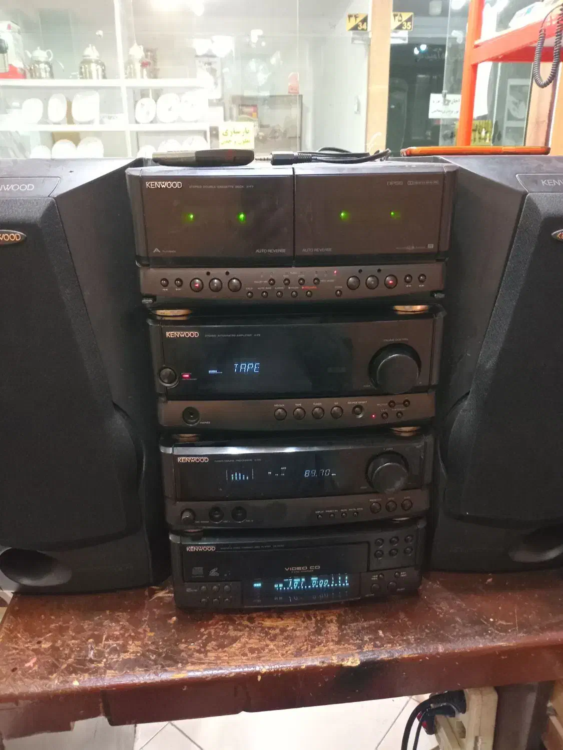 استریو کنوود بادوباند|سیستم صوتی خانگی|بومهن, |دیوار