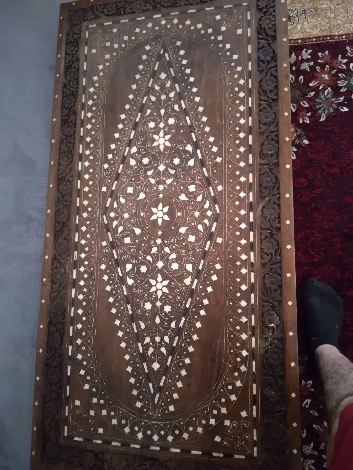 میز عسلی قدیمی هندی|مبلمان خانگی و میز عسلی|بندر انزلی, ساحل قو|دیوار