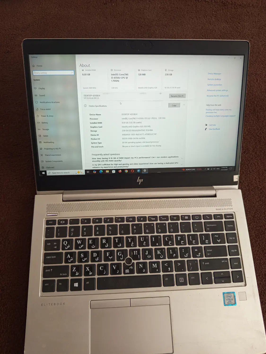 لپ تاپ hp|رایانه همراه|سرپل ذهاب, |دیوار