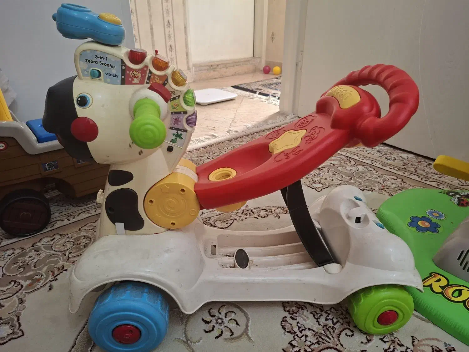 واکر و چهارچرخ پایی ویتک vtech، کاملا سالم|اسباب‌بازی بچه|تهران, سازمان برنامه شمالی|دیوار