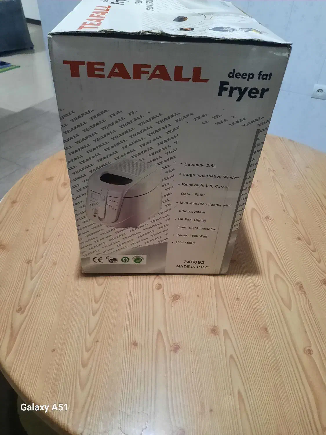 سرخ کن  تفال ۲/۵ لیتری|اجاق گاز و لوازم برقی پخت‌وپز|پرند, فاز ۱|دیوار