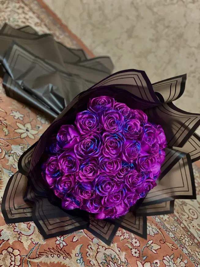 دسته گل روبانی ، جاودانه|گل مصنوعی|تبریز, |دیوار