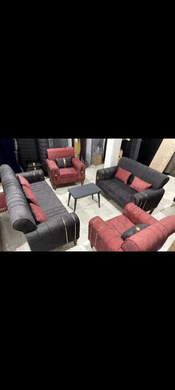 مبلمان (ژاله) و جهیزیه کامل عروس *تختی*|مبلمان خانگی و میز عسلی|رشت, گلزاران|دیوار