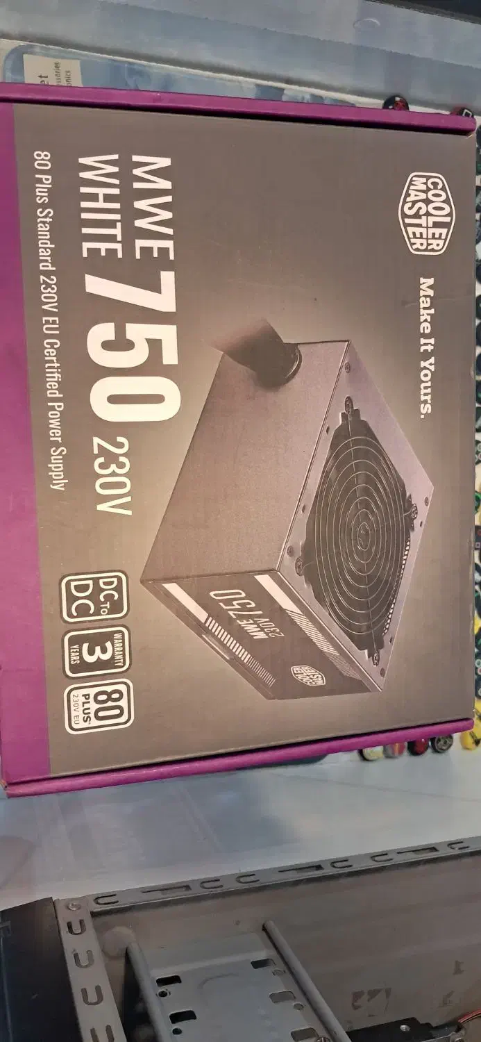 پاور ۷۵۰ کولر مستر|قطعات و لوازم جانبی رایانه|گرگان, |دیوار