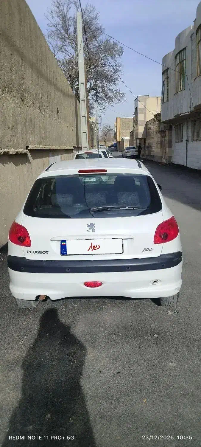 206 تیپ 3|خودرو سواری و وانت|کنگاور, |دیوار