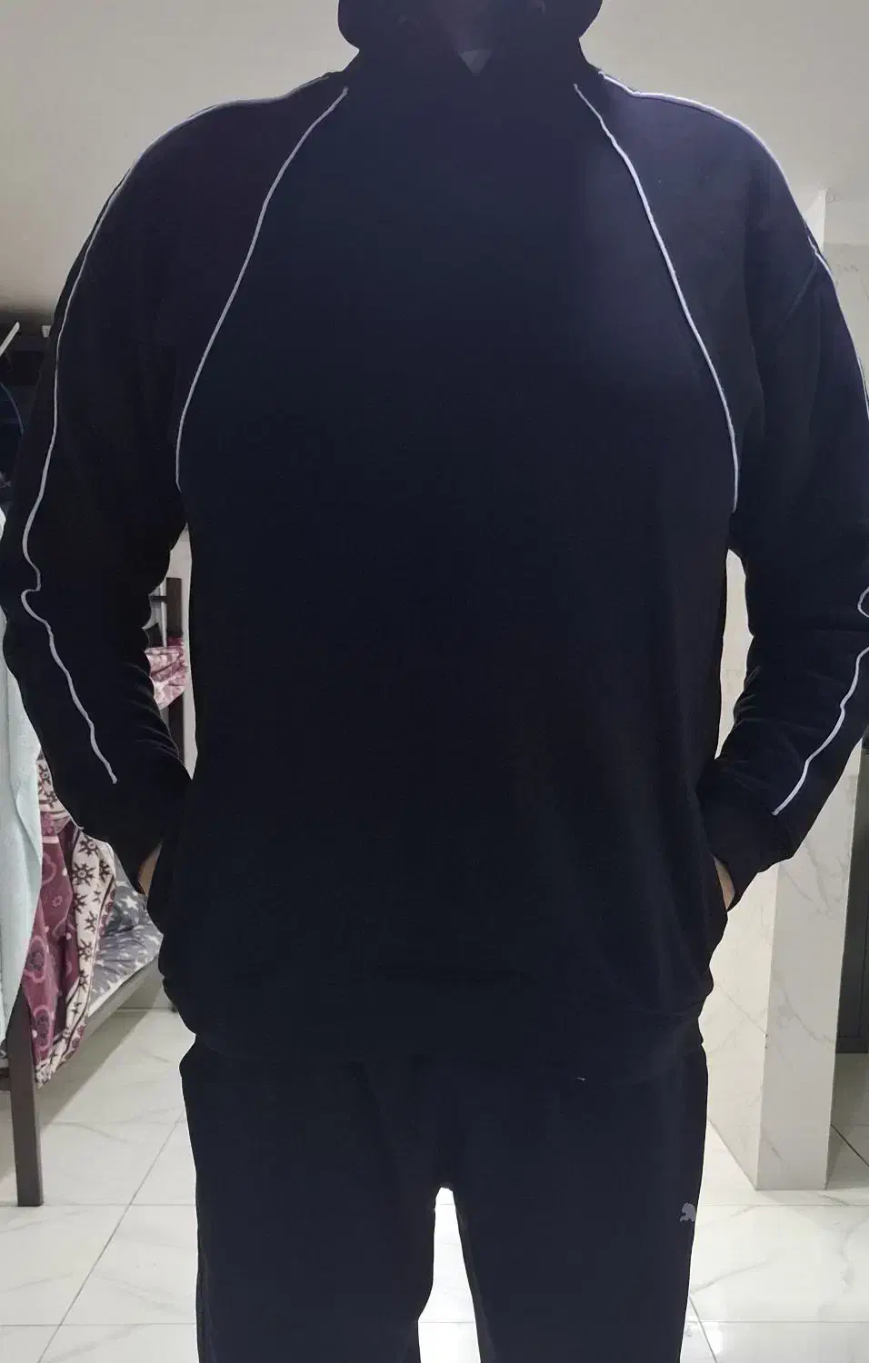 یک هودی و سوییشرت نیم زیپ سایز 3xl|لباس|تهران, امانیه|دیوار