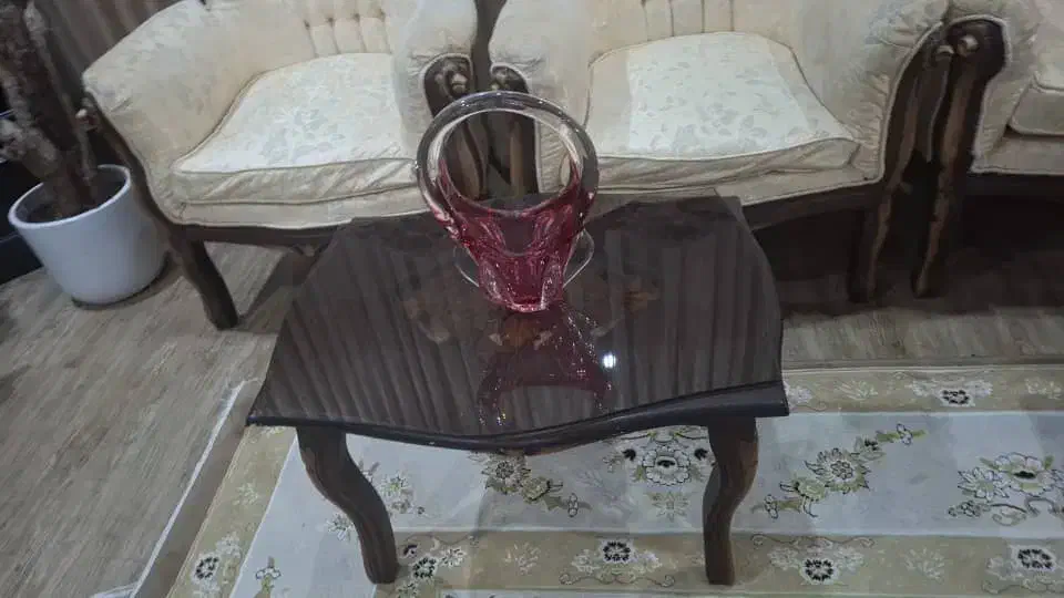 یک دست مبل استیل سلطنتی چوب گردوقیمت۸۰۰۰۰۰۰۰تومن|مبلمان خانگی و میز عسلی|مشهد, هفت تیر (حافظ)|دیوار