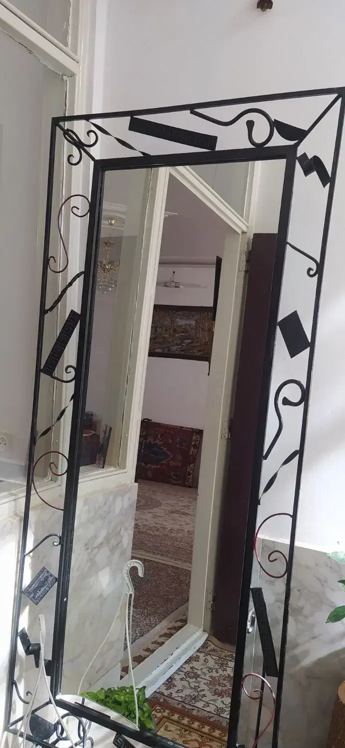 دوعددآینه یکیش 1800یکیش 1300|آینه|خمین, |دیوار