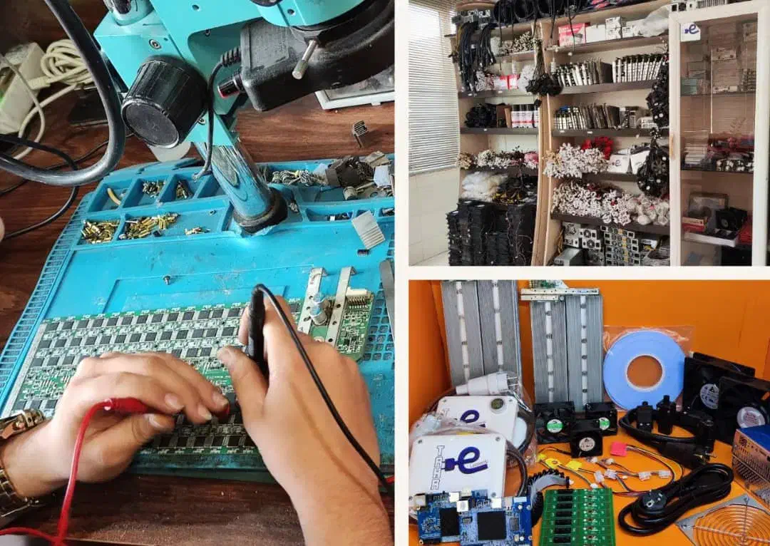 تعمیرات هشبرد پاور کنترل برد ماینر m30 m50m21m31|قطعات و لوازم جانبی رایانه|مشهد, دانشجو|دیوار