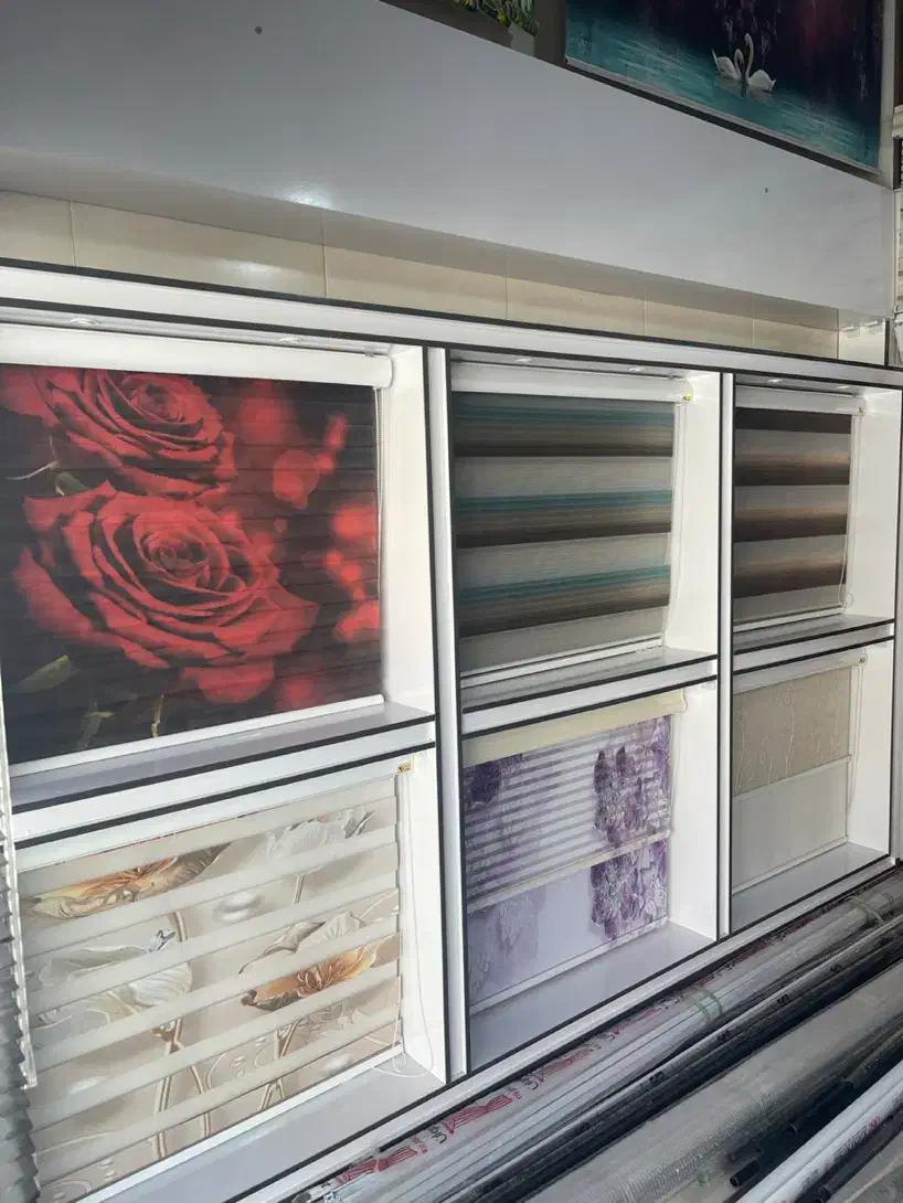 پرده زبرا|پرده، رانر، رومیزی|شیراز, شهرک گلدشت حافظ|دیوار