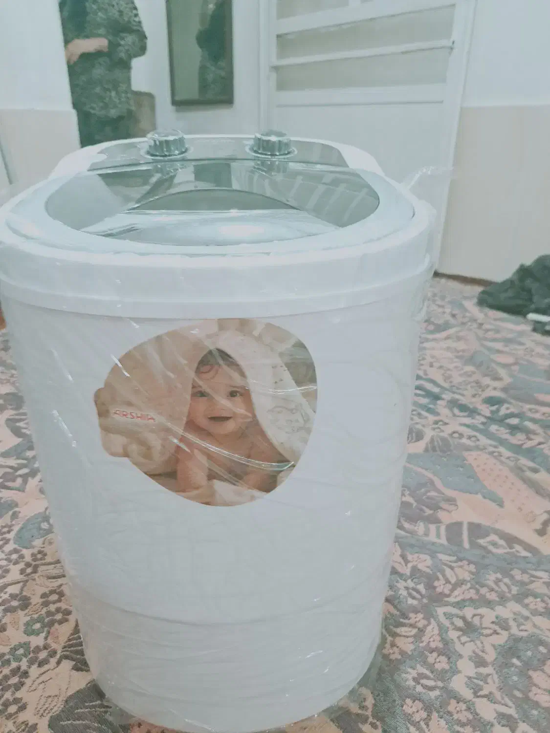 کهنه شور لباسشویی کوچک|ماشین لباسشویی و خشک‌کن لباس|قزوین, |دیوار