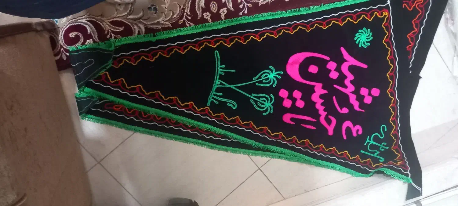 پرچم مذهبی|پرده، رانر، رومیزی|مشهد, امام خمینی|دیوار