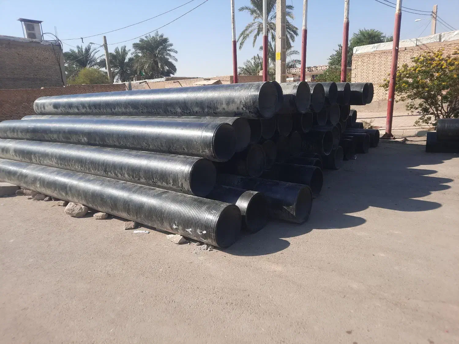 فروش لوله پلی اتیلن شاخه ۶متری ۱۵میلیون تومن|عمدهفروشی|کارون, |دیوار