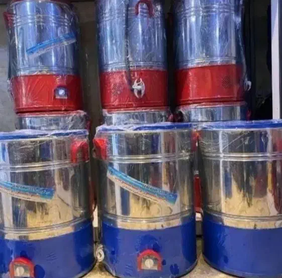 پتوشور تمام استیل40/55/75لیتر/GENERALSIN/ورق۶ زخیم|ماشین لباسشویی و خشک‌کن لباس|زاهدان, |دیوار