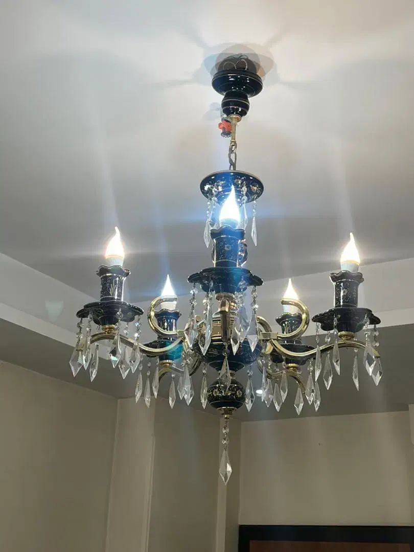 لوستر 5شاخه فوق العاده|لوستر و چراغ آویز|تهران, نارمک جنوبی|دیوار