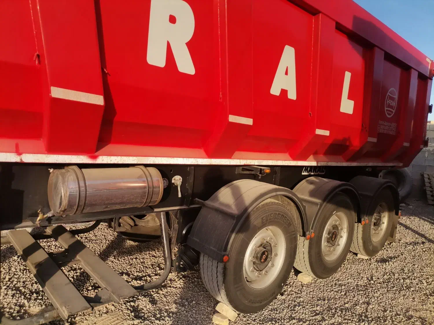 تریلی کمپرسی سه محور|خودرو سنگین|ابرکوه, |دیوار