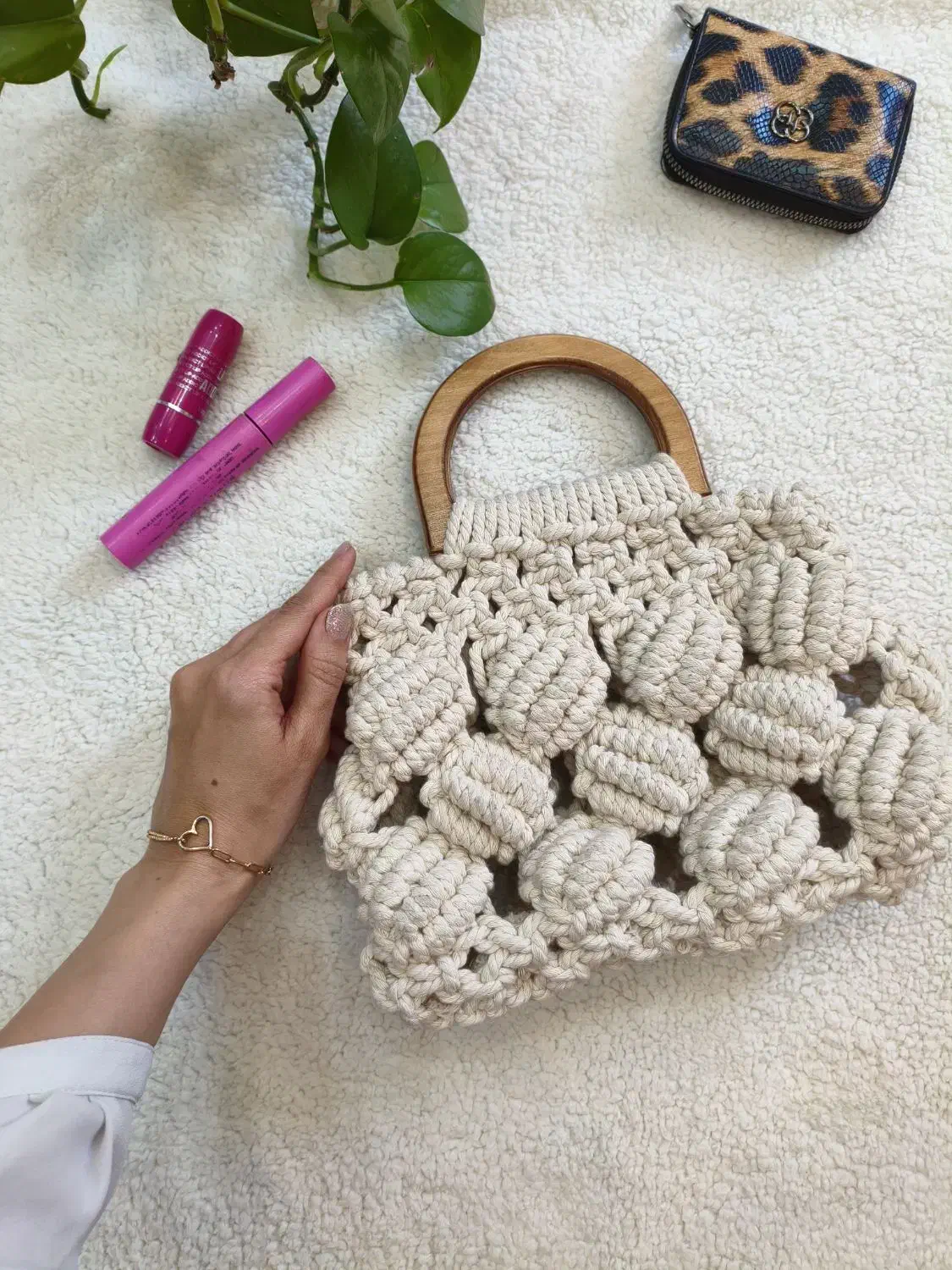 کیف و صندل مکرومه بافی|کیف، کفش، کمربند|اهواز, شهرک شهید عباس پور|دیوار