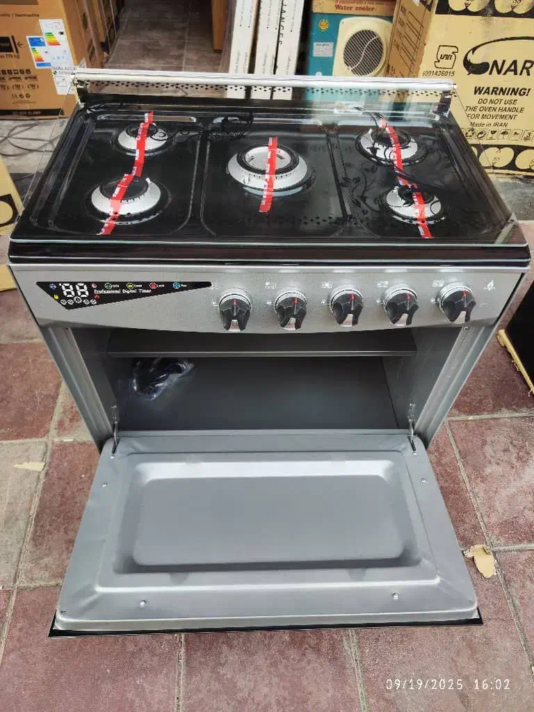 اجاق گاز چهار درب شیشه ای نشکن سکوریت|اجاق گاز و لوازم برقی پختوپز|تهران, افسریه جنوبی|دیوار