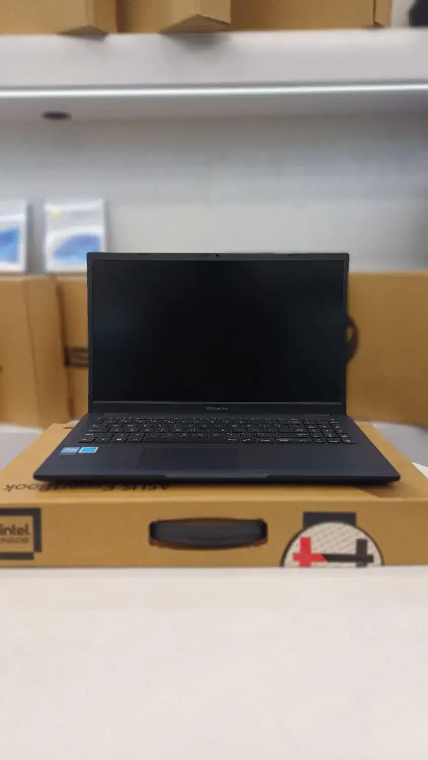 لپ تاپ Asus ExpertBook همراه با جعبه، اداپتور اصلی|رایانه همراه|تهران, میدان ولیعصر|دیوار